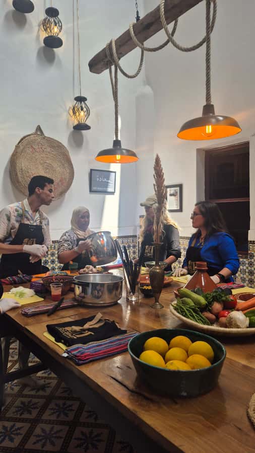Marrakech: Moroccan Cooking Class with Amazing Local Chef! - Arranging the tagine and learning slow cooking