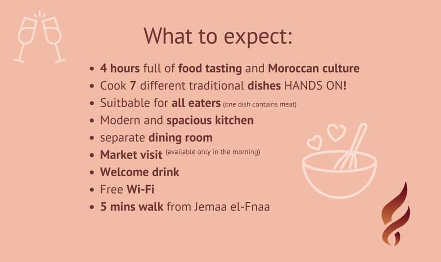 Marrakech: Moroccan Cooking Class with Market Visit and Meal - What you take home besides the recipes