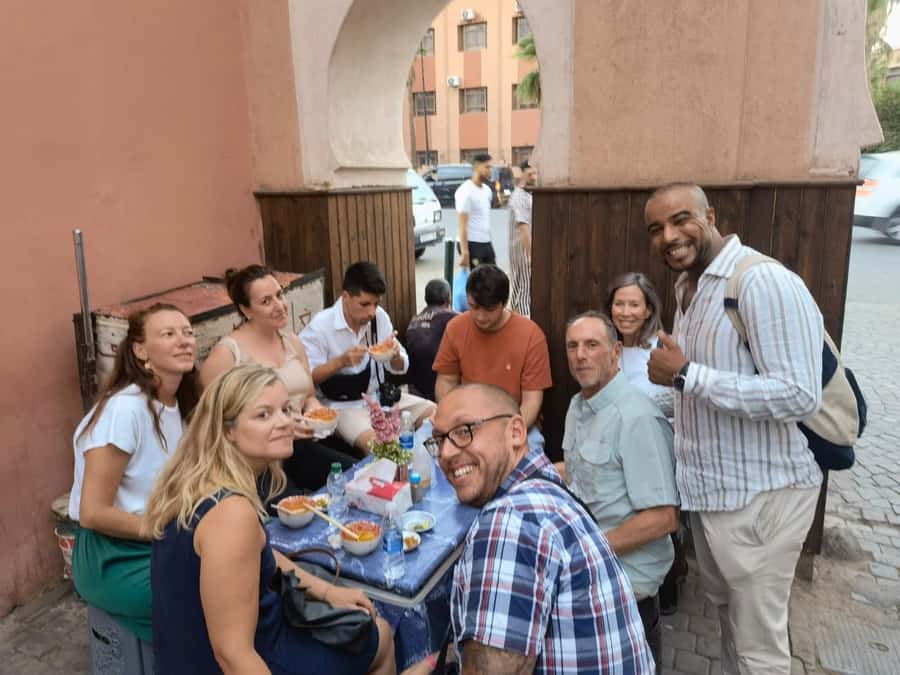 Marrakech Night Street Food Tour / Taste The Real Marrakech - Sweet stops, tea, juice, and the Moroccan way to finish a meal