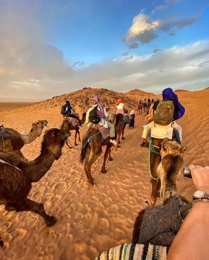 Marrakech/Ouarzazate: 2-Day Desert with Camel, 4x4 & Meals - Sleeping at the desert camp