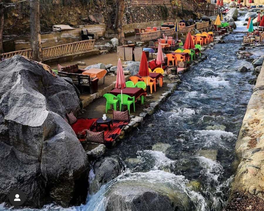 Marrakech: Ourika Valley Trip with Waterfall Hike - Lunch beside the Ourika River