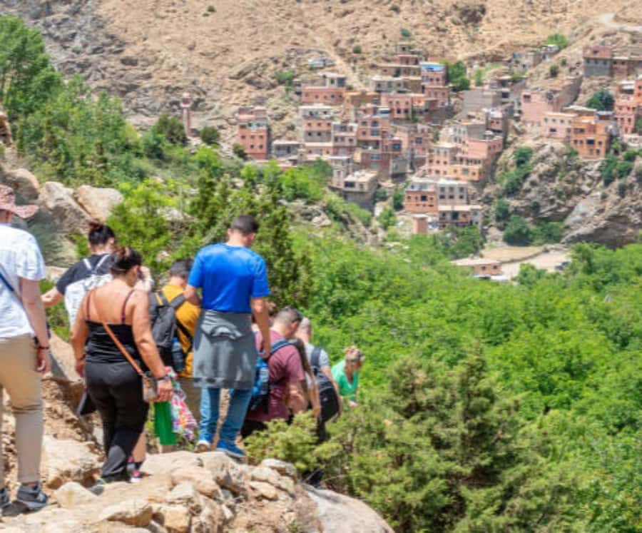 Marrakech: Ourika Valley,Waterfalls, Atlas Luxury Day trip - Tnin Ourika and the first look at local life