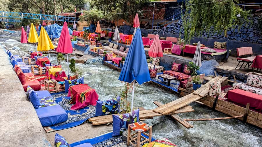 Marrakech: Ourika Valley Waterfalls & Atlas Mountains Trip - Leaving Marrakech for the Atlas Foothills