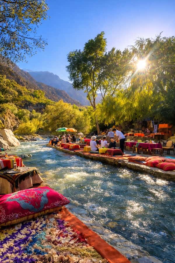 Marrakech: Ourika Valley Waterfalls & Atlas Mountains Trip - Ourika Valley: Beautiful, Busy, and Easy to Photograph