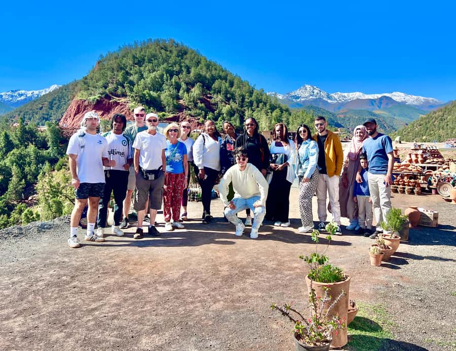 Marrakech: Ourika Valley Waterfalls Hike & Traditional Lunch - The Ourika Valley stop: tea, crafts, and local life
