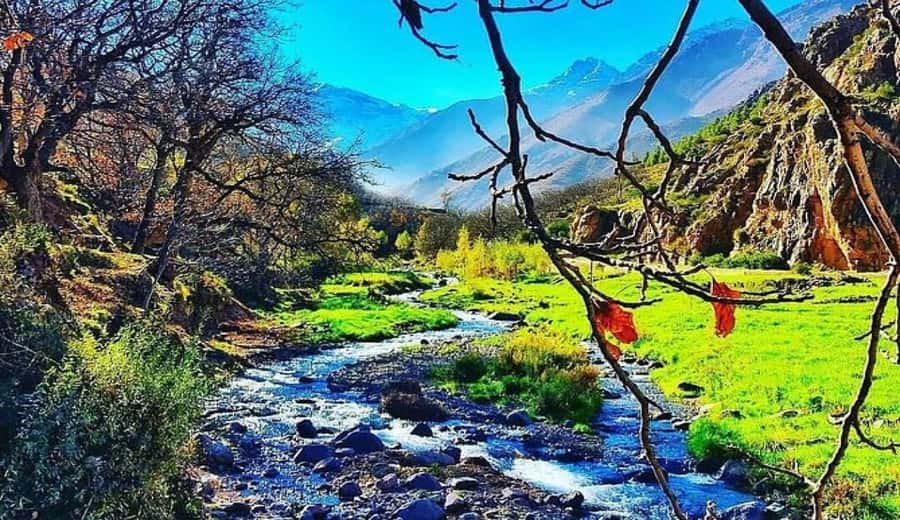 Marrakech: Ourika Valley waterfalls with guide& Berber lunch - Lunch beside the river