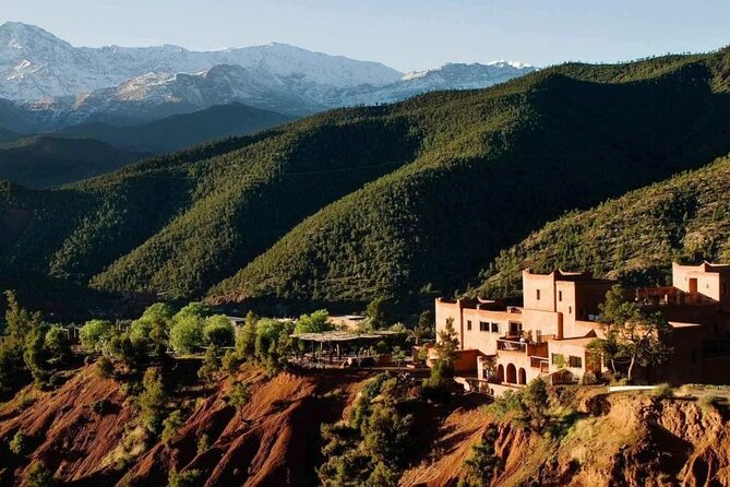 Marrakech : Ouzoud Waterfalls, Guided MountainTour & Boat Ride - Walking toward the Ouzoud Waterfalls