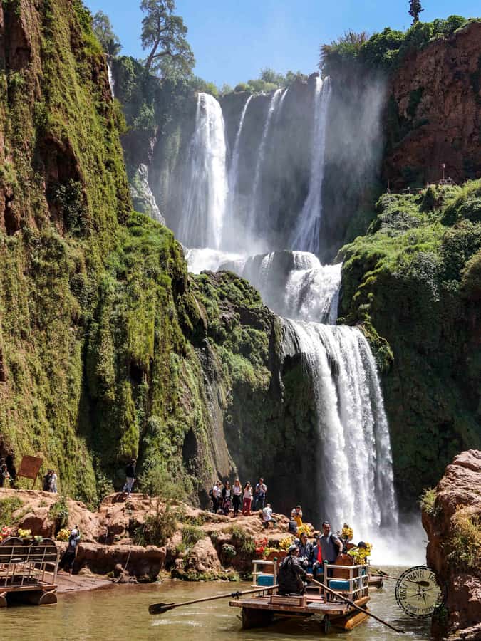 Marrakech : Ouzoud Waterfalls & Guided Tour & Boat Ride - Lunch beside the falling water