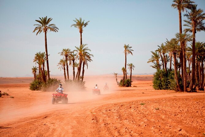Marrakech Palm Grove 2-Hour Quad Biking Adventure. - What the $52.34 Price Gets You