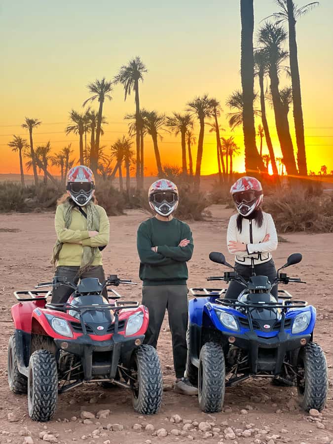 Marrakech: Palm Grove and Jbilat Desert Quad Bike Tour - Two hours of riding beyond Marrakech