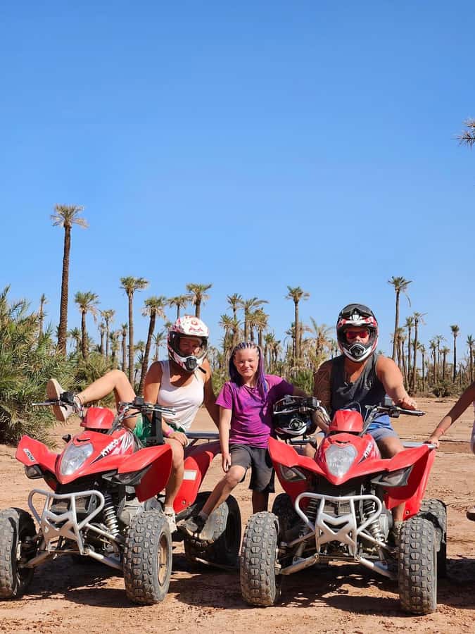 Marrakech: Palm Grove and Jbilat Desert Quad Bike Tour - Pickup from Jemaa el-Fna or your central riad