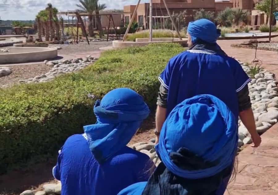 Marrakech: Palmeraie Camel Ride & Traditional Moroccan Spa - Riding a camel among palms and village paths
