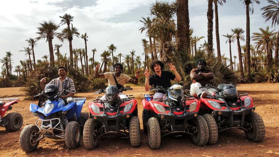 Marrakech: Palmeraie Guided Quad Biking Tour with Tea - Key points to know before you book