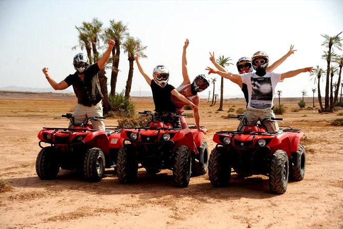 Marrakech Palmeraie Quad Bike Desert Adventure - What the three-hour schedule really includes