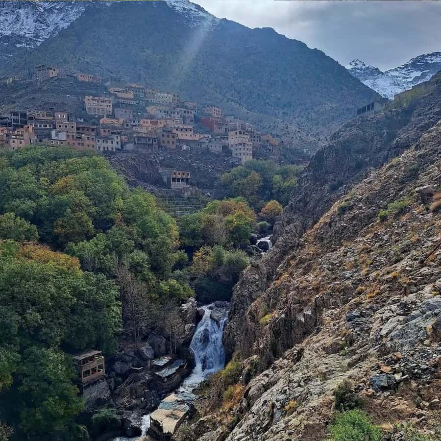 Marrakech: Paragliding, Camel Ride & Berber Villages Trip - Lunch inside a Berber home