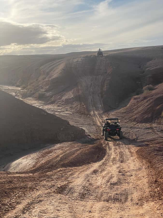 Marrakech: Private Buggy Adventure in Agafay Desert with Tea - Getting started with the 1000cc buggy