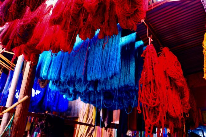Marrakech Private Full-Day Walking Tour with Hotel Pickup and Drop-Off - Majorelle Garden: a blue pause after the medina
