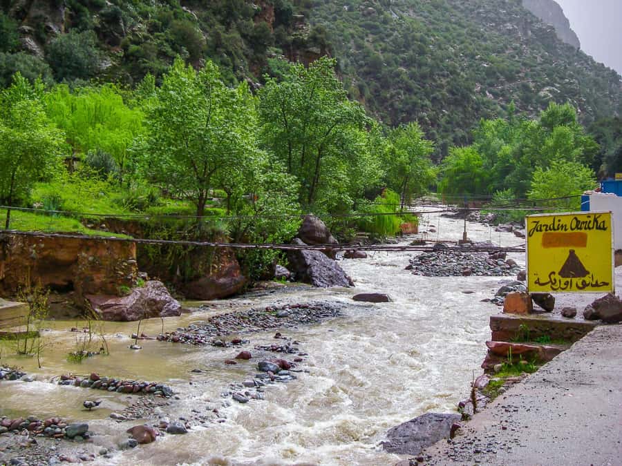 Marrakech : Private To Ourika Valley Atlas Mountains & Lunch - Lunch beside the river