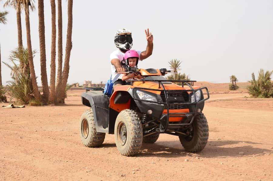 Marrakech: Quad activity in the Palmeraie with Tea break - Weather, clothing and comfort