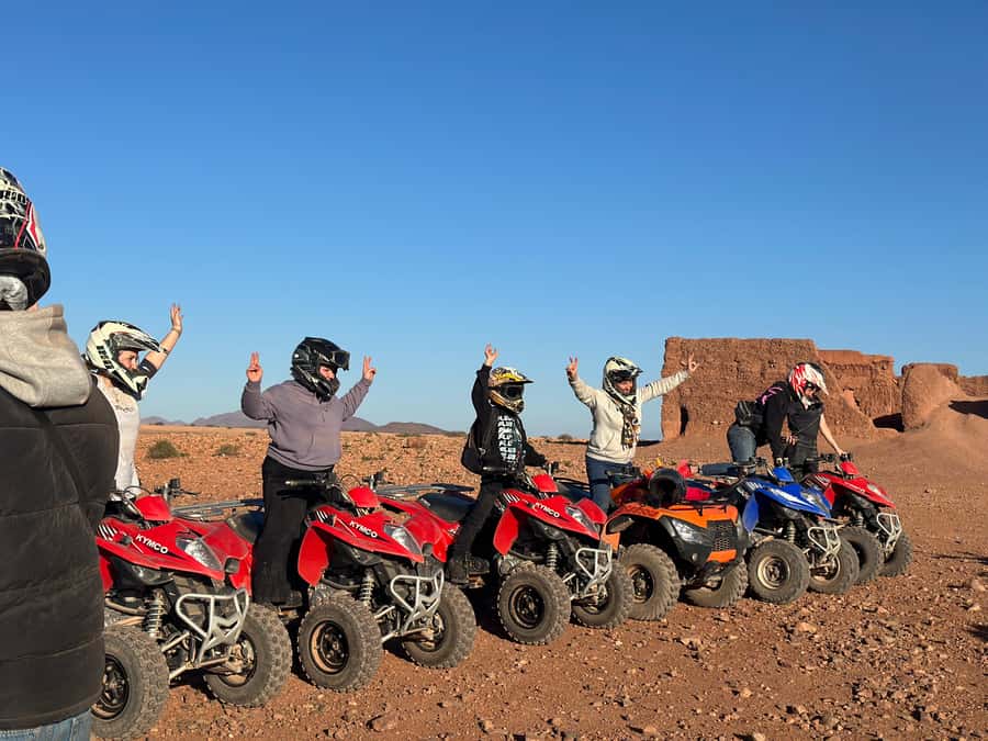 Marrakech: quad Adventure at the Dunes of the palmery desert - Why this Palmeraie quad ride works so well