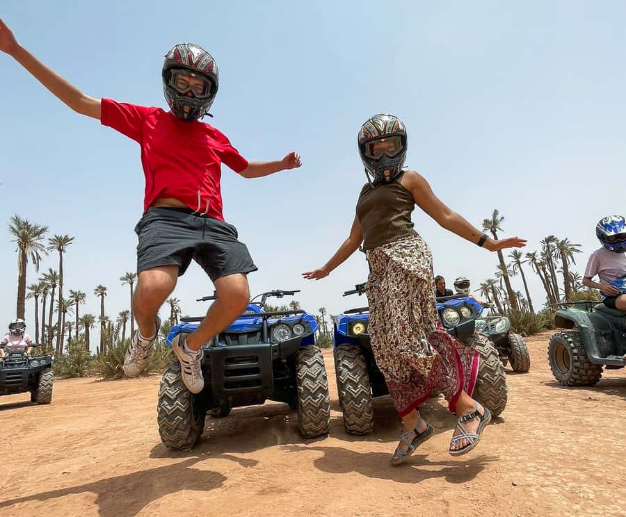 Marrakech Quad Bike Experience: Desert and Palmeraie - From Marrakech streets to the Jbilets Desert