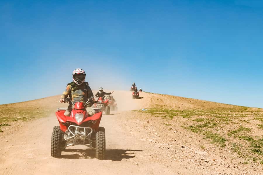 Marrakech Quad Bike Experience: Desert and Palmeraie - Sunset departures and changing temperatures