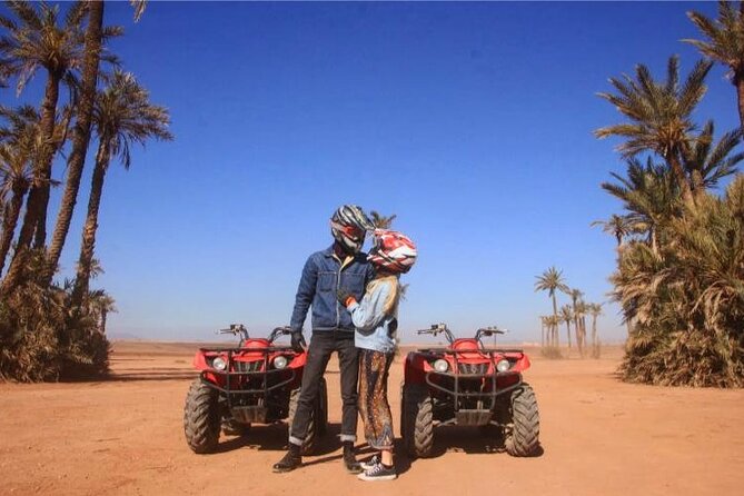 Marrakech Quad Bike Experience with Hotel Pick up and Drop Off - Getting comfortable on the automatic ATV
