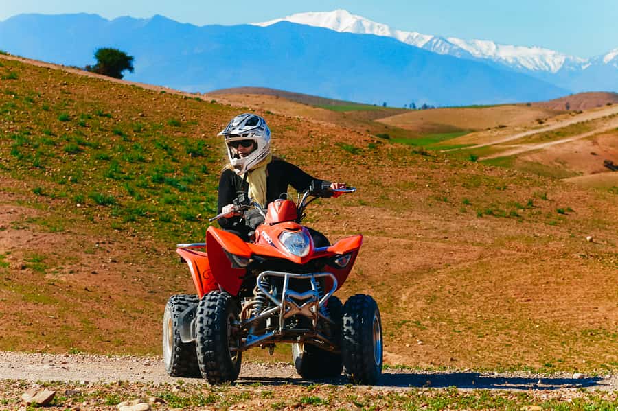 Marrakech: Quad Bike Tour to Palm Oasis and Jbilat Desert - Who should book this ride?