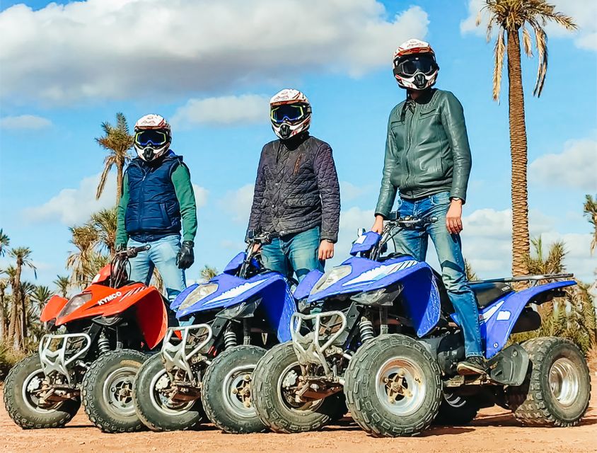 Marrakech: Quad Bike Tour to Palm Oasis and Jbilat Desert - The practical details that make the day easier
