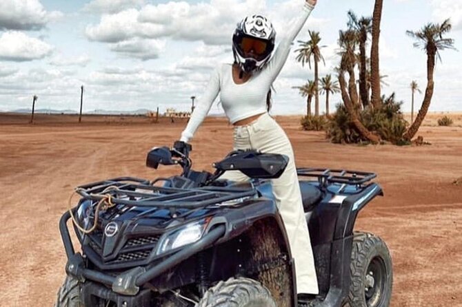 Marrakech: Quad excursion to the palm grove and Jbilets desert - From Marrakech’s palm grove to the Jbilets desert