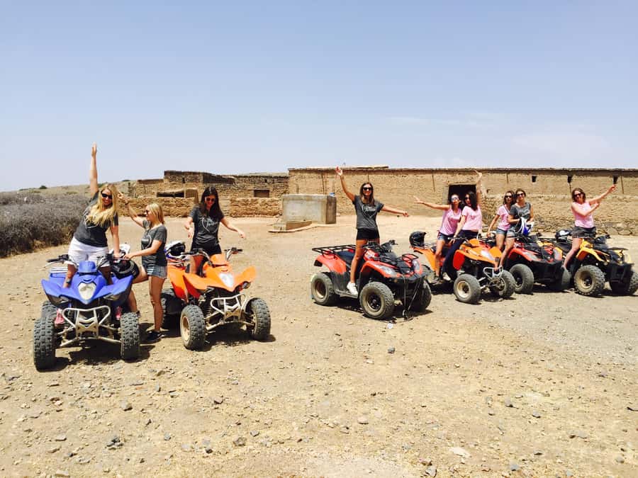 Marrakech: Quad Tour in Jbilets Desert with Palm Grove - Mint tea in a local house