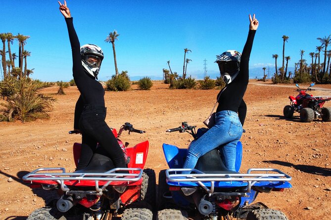 Marrakech: Quad tour in the Palmeraie and desert jbilet - The Jbilet Desert and the Open Tracks