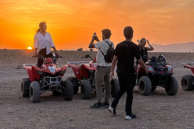 Marrakech: Quad tour in the Palmeraie and desert jbilet - Getting Comfortable on the Quad