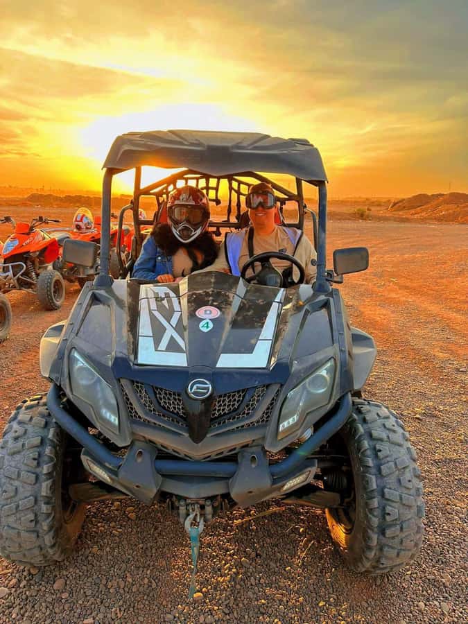Marrakech : Ride buggy in the desert of the palm grove - Leaving Marrakech for the Palmeraie