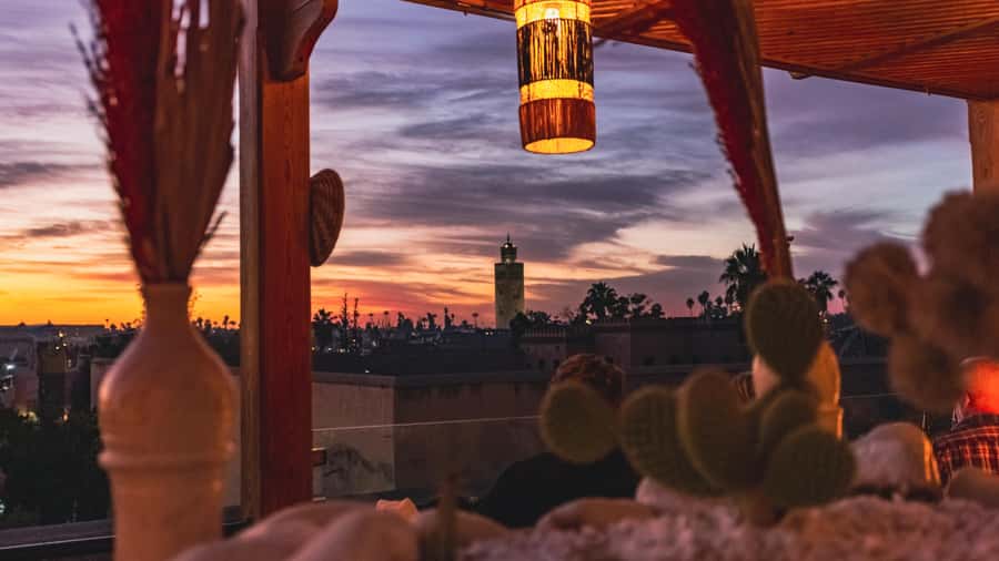 Marrakech: Rooftop Dinner with Koutoubia View - The Rooftop View Is the Main Event