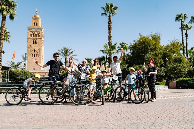 Marrakech’s Best Cycling Tour: Culture, Colors, and Charm - The Koutoubia Mosque provides a clear landmark