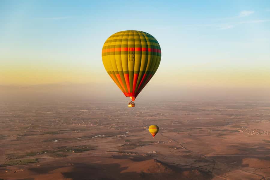 Marrakech: Shared Balloon Flight with Tea - Watching the balloon come alive