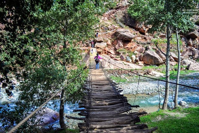 Marrakech : shared trip to ourika valley with guide & lunch - Argan oil and the Berber village visit