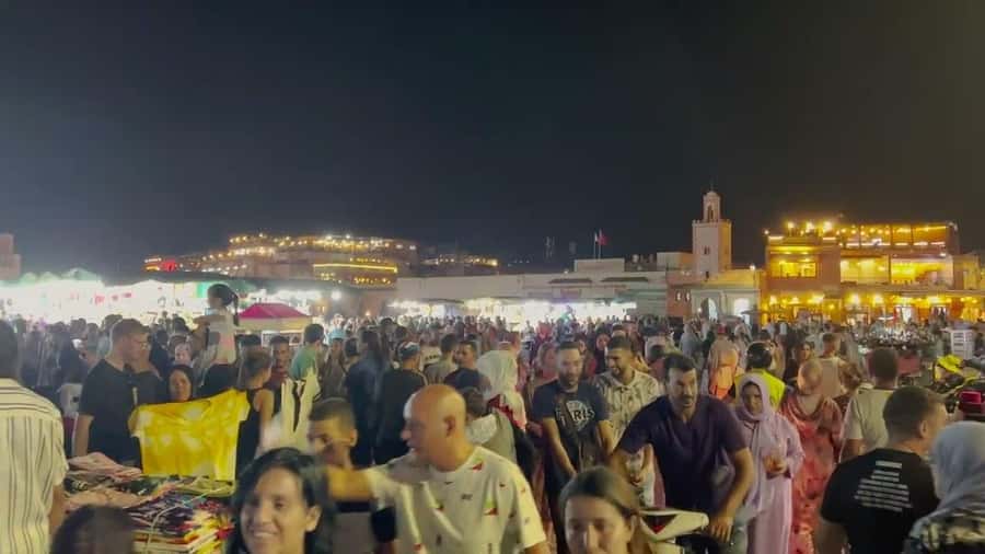 Marrakech: Souk by Night Medina Guided Walking Tour. - Koutoubia Mosque and the final rooftop view