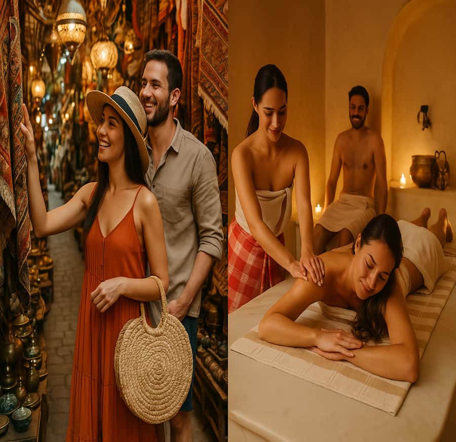 Marrakech: Souk Tour & Berber Hammam with Massage - Walking the Souks Around Bab Agnaou