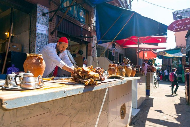 Marrakech: Street Food Tour by Night - The food stops: from snails to roasted lamb