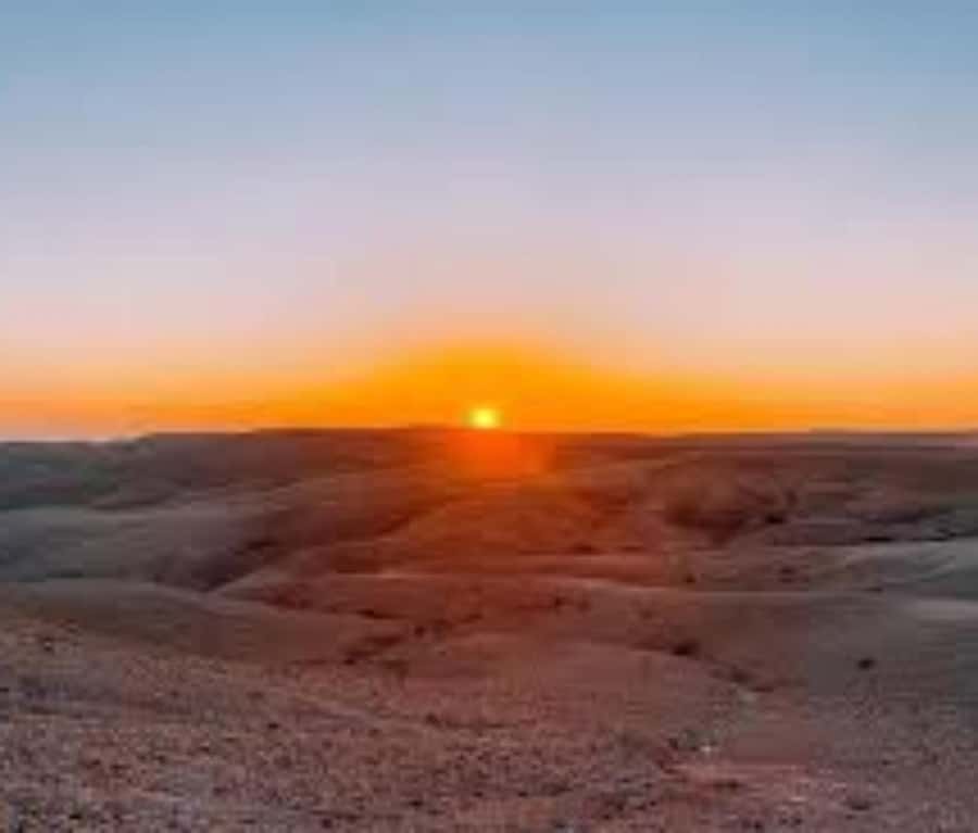 Marrakech: Sunrise Desert Tour with Camel Ride and Breakfast - The drive from Marrakech to Agafay