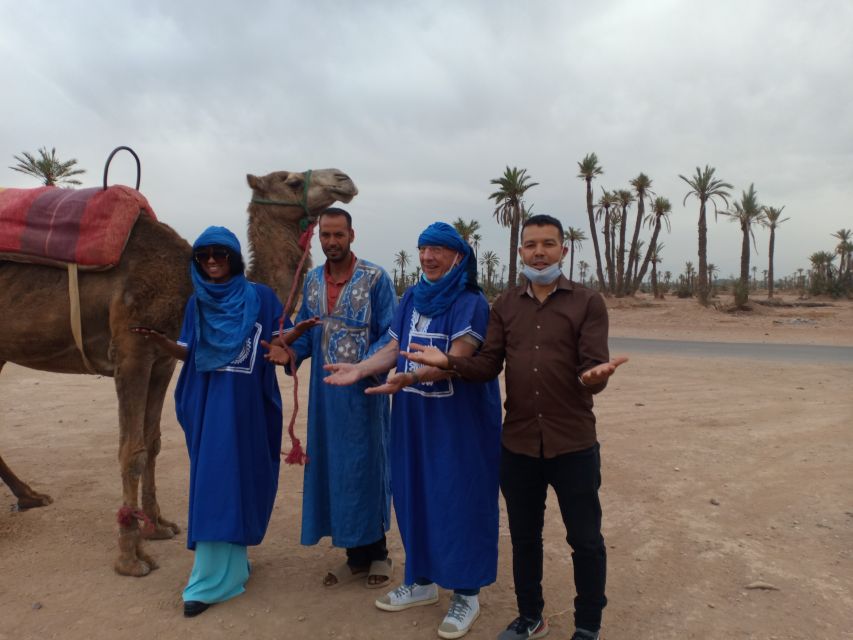 Marrakech: Sunset Camel Ride in the Palmeraie - Mint tea beside the palms