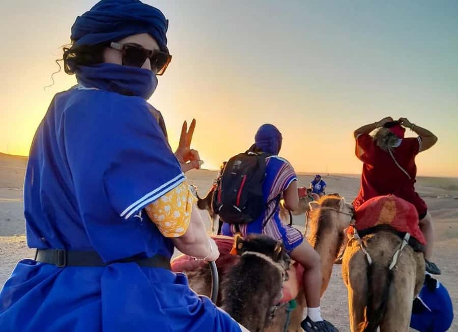 Marrakech: Sunset Dinner in Agafay Desert with Camel Ride - How the timing really feels