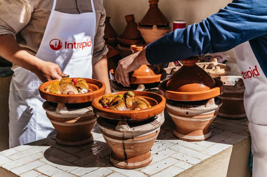 Marrakech: Tajine Cooking Class in a Traditional Riad - What the chicken purchase may involve
