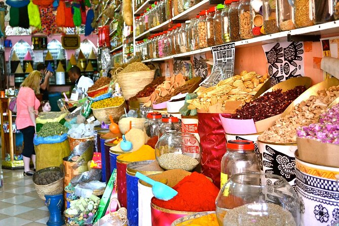 Marrakech The History and Culture Day Trip - The shopping and spice market stop