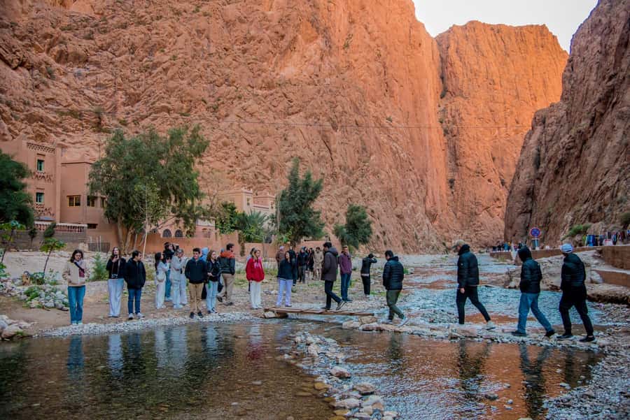 Marrakech to Fes: 3-Day Merzouga Desert Camel & Sandboarding - Camel riding and sandboarding at Erg Chebbi