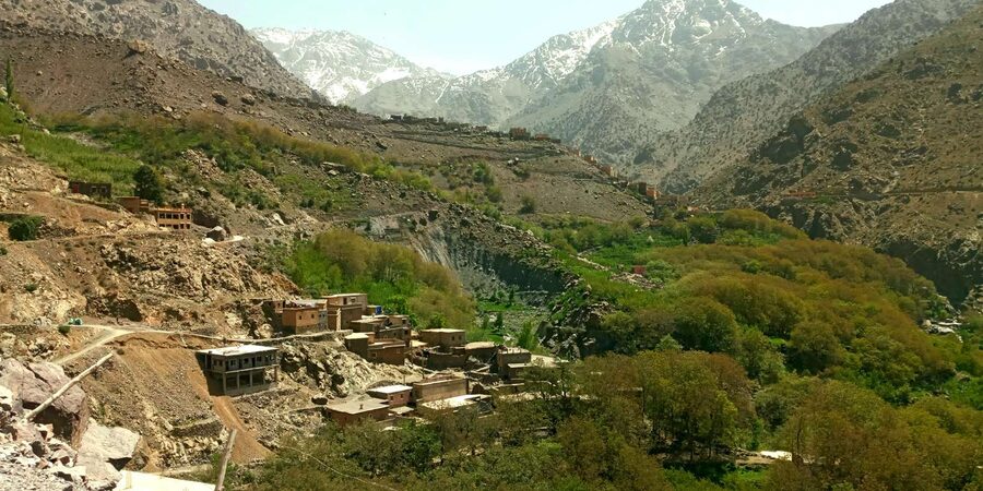 Marrakesh: 2-Day Mt. Toubkal Trek with 1-Night Stay & Meals - The long descent to Imlil