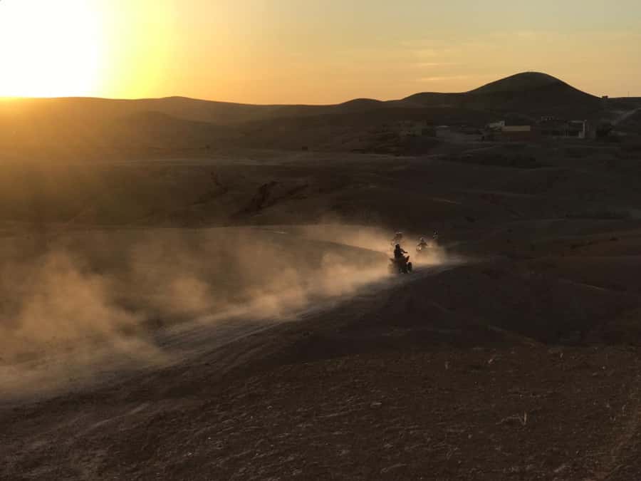 Marrakesh: Agafay Desert Quad & Camel Tour with Dinner - A slow camel ride in traditional dress