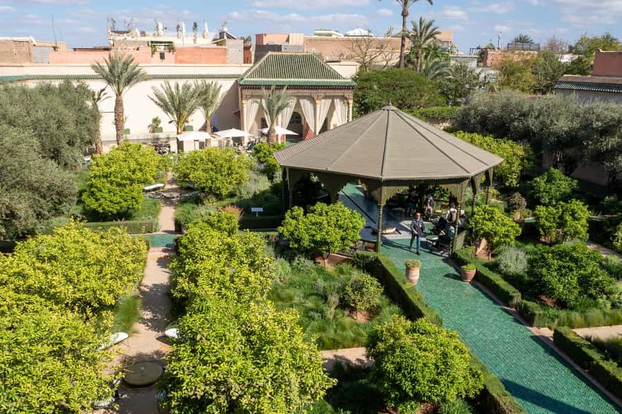 Marrakesh: Bahia Palace, Ben Youssef Medersa & Secret Garden - Souk Semmarine and the working Medina